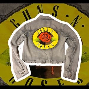 Guns and Roses Jean jacket!